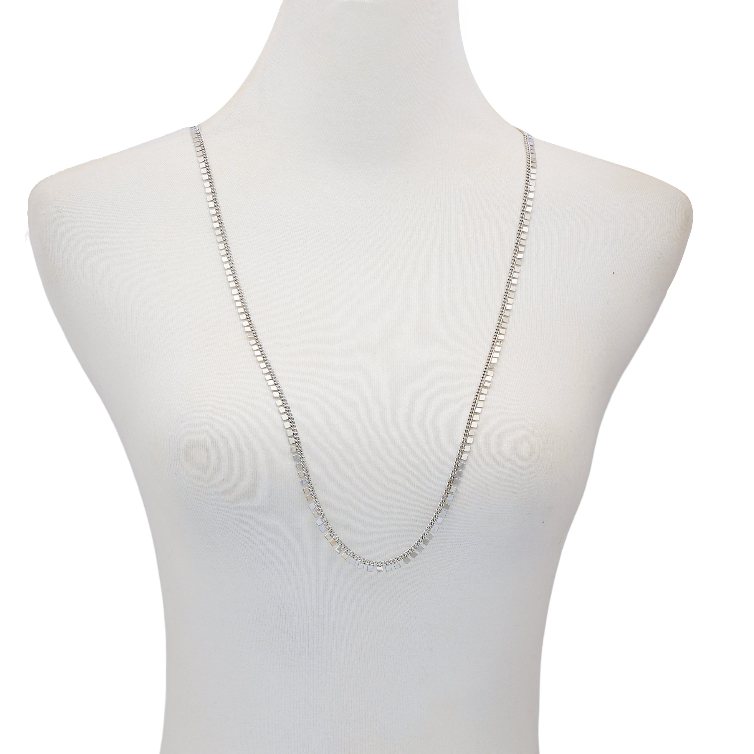 Geometric Chain Necklace - Image 3