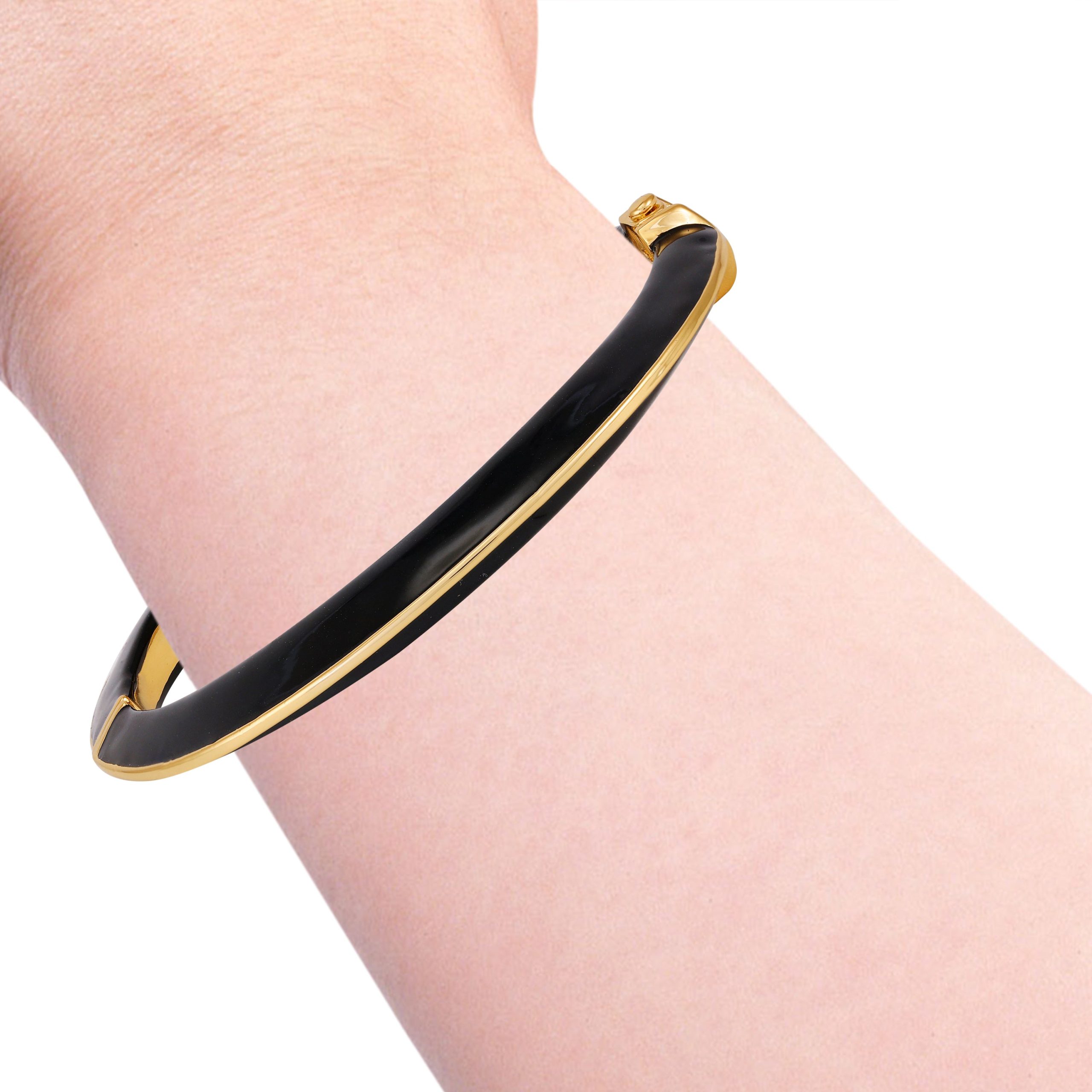 Hinged Cuff Bracelet - Image 3