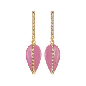 Gold Tone Drop Earrings
