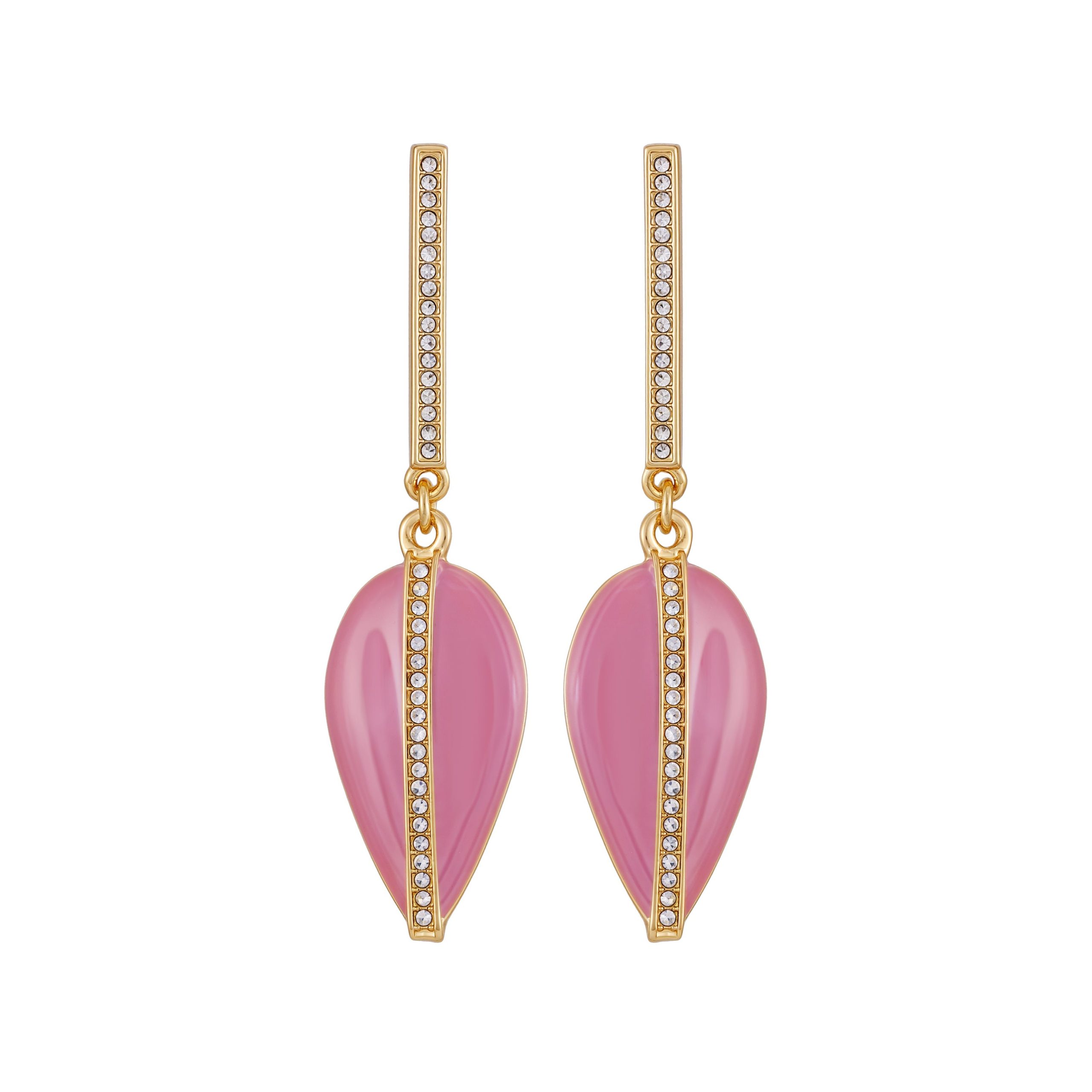Gold Tone Drop Earrings
