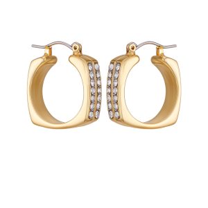 Small Square Hoop Earrings