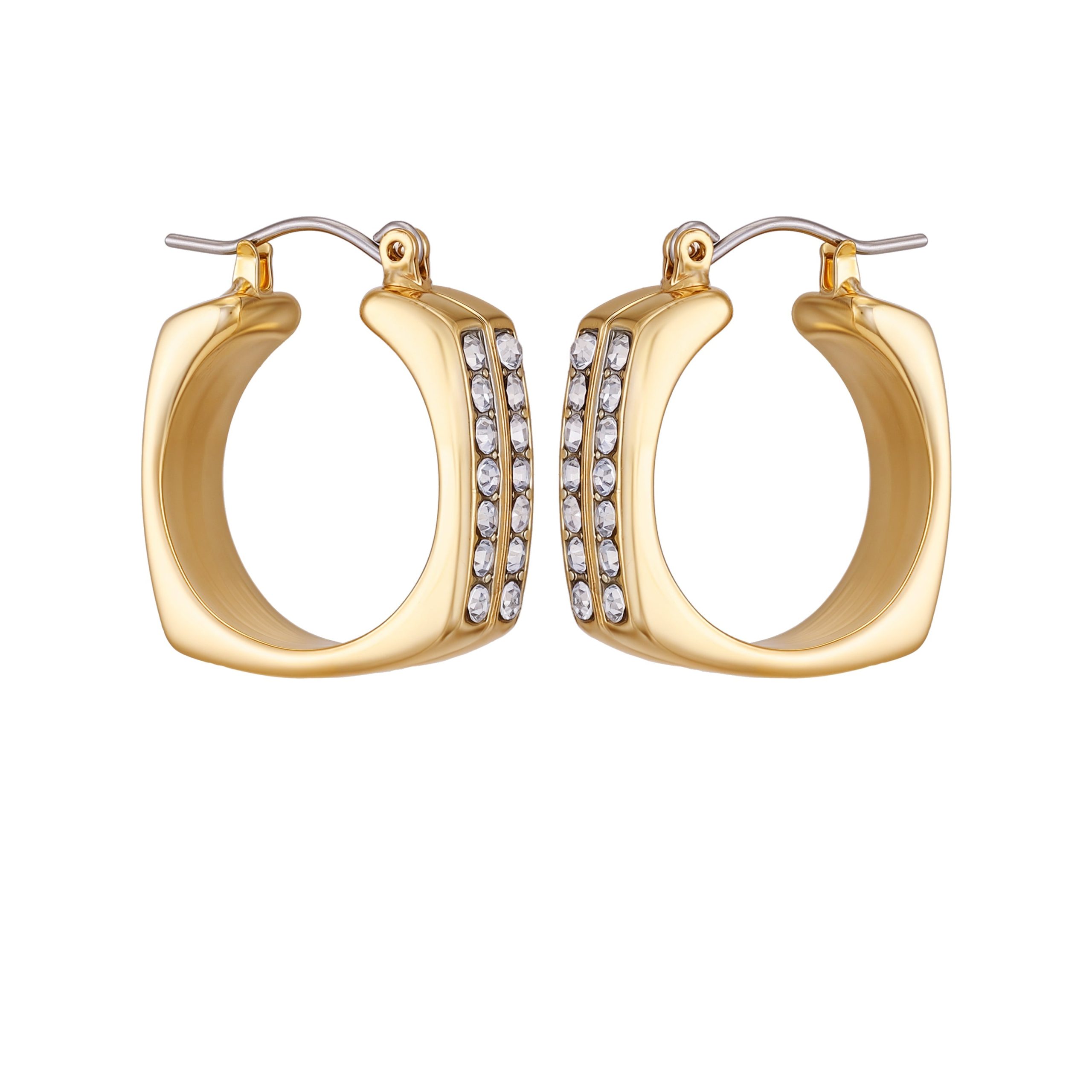 Small Square Hoop Earrings