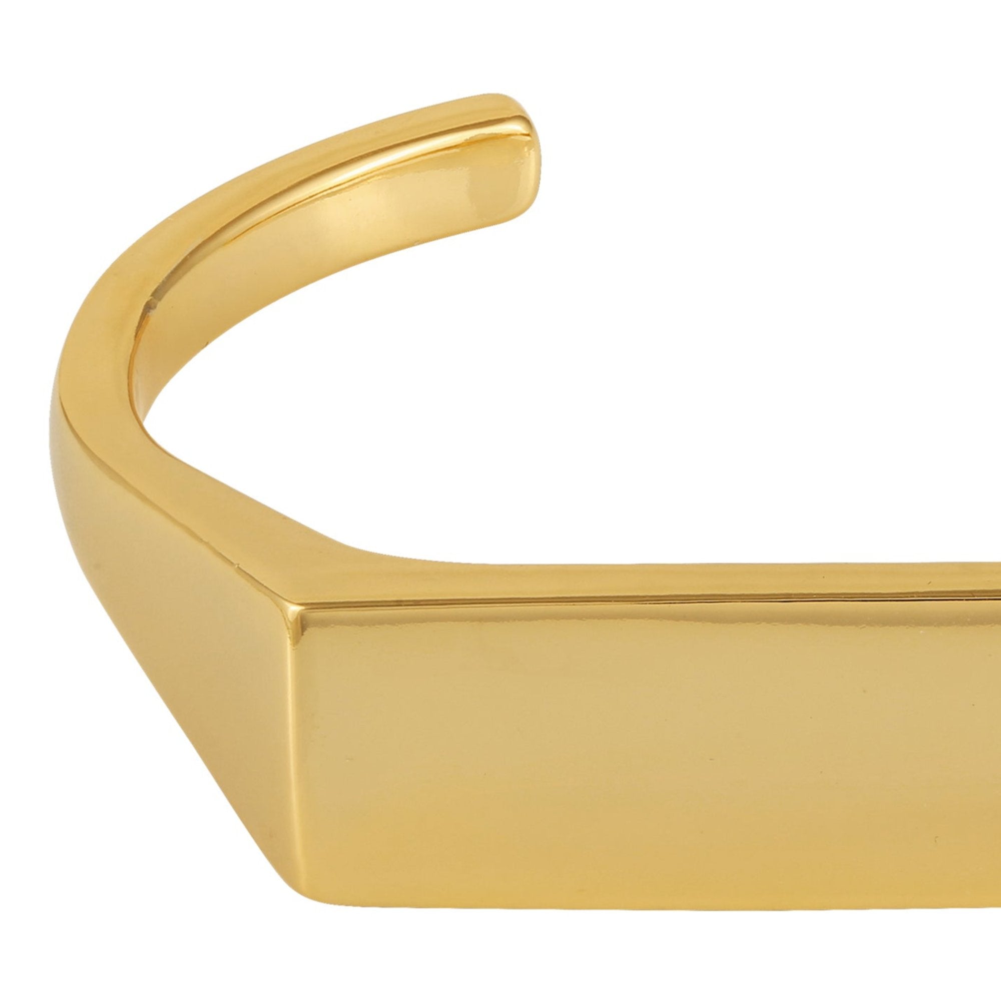 Goldtone Cuff Bracelet - Image 2